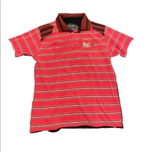 Oxygen | Vintage 1996 Rock & Rhythm Striped Collar Shirt